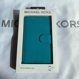 Michael Kors Saffiano Leather IPhone X/XS Folio